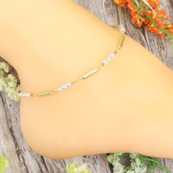 "Dainty Anklet for Women – Elegant Everyday Jewelry & Perfect Gift | MLCRC1736 - Picture 5 of 10